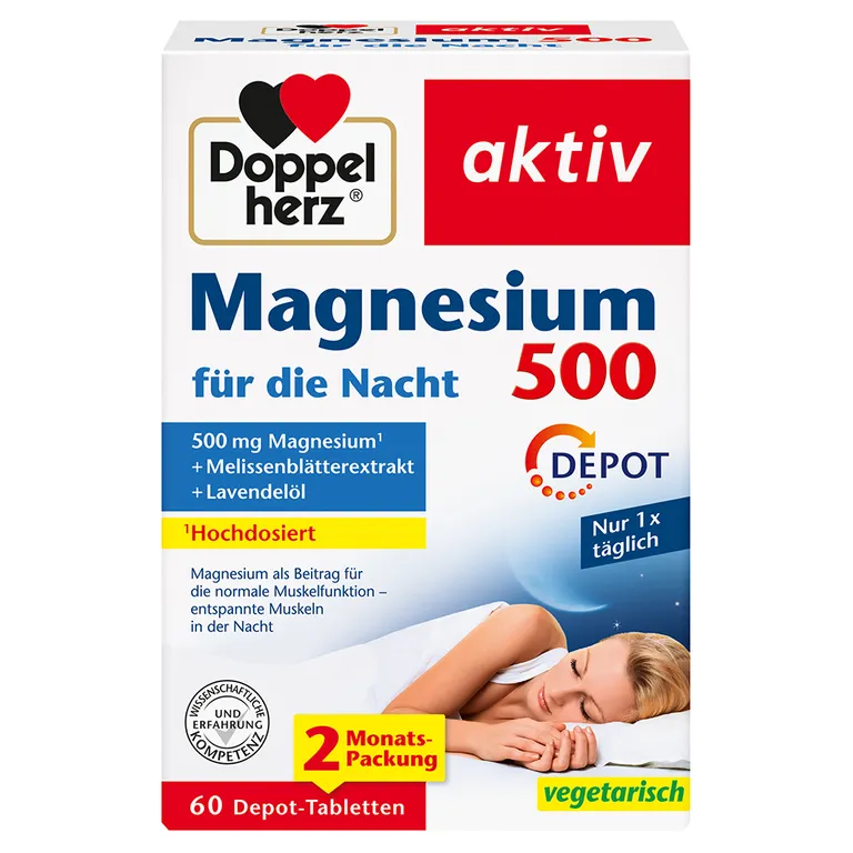 shopapotheke Doppelherz® Magnesium 500 für die Nacht