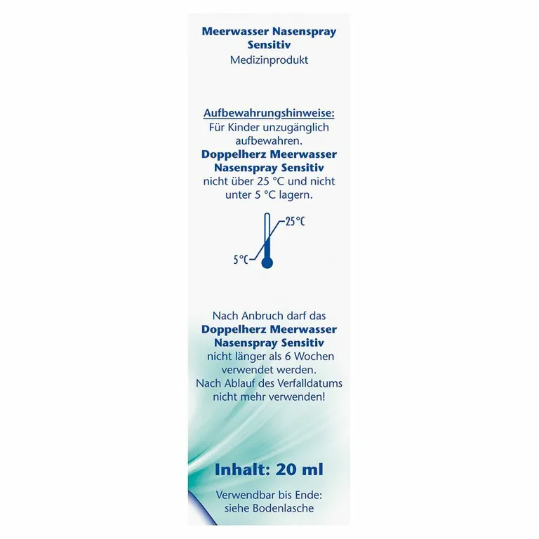 Shopapotheke Doppelherz® Meerwasser Nasenspray Panthenol