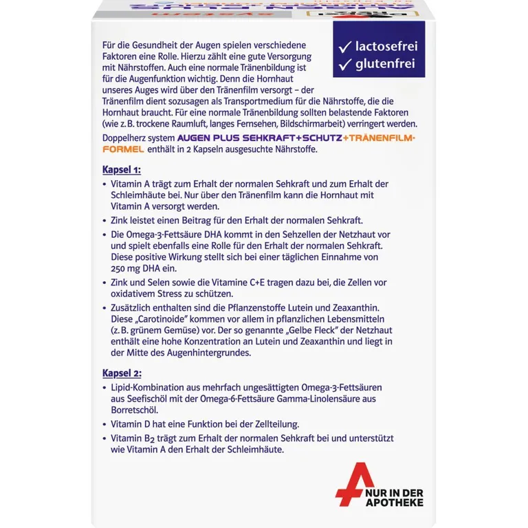 Shopapotheke Doppelherz® System AUGEN PLUS SEHKRAFT + SCHUTZ