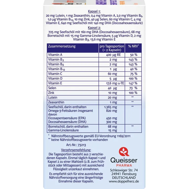 Shopapotheke Doppelherz® System AUGEN PLUS SEHKRAFT + SCHUTZ