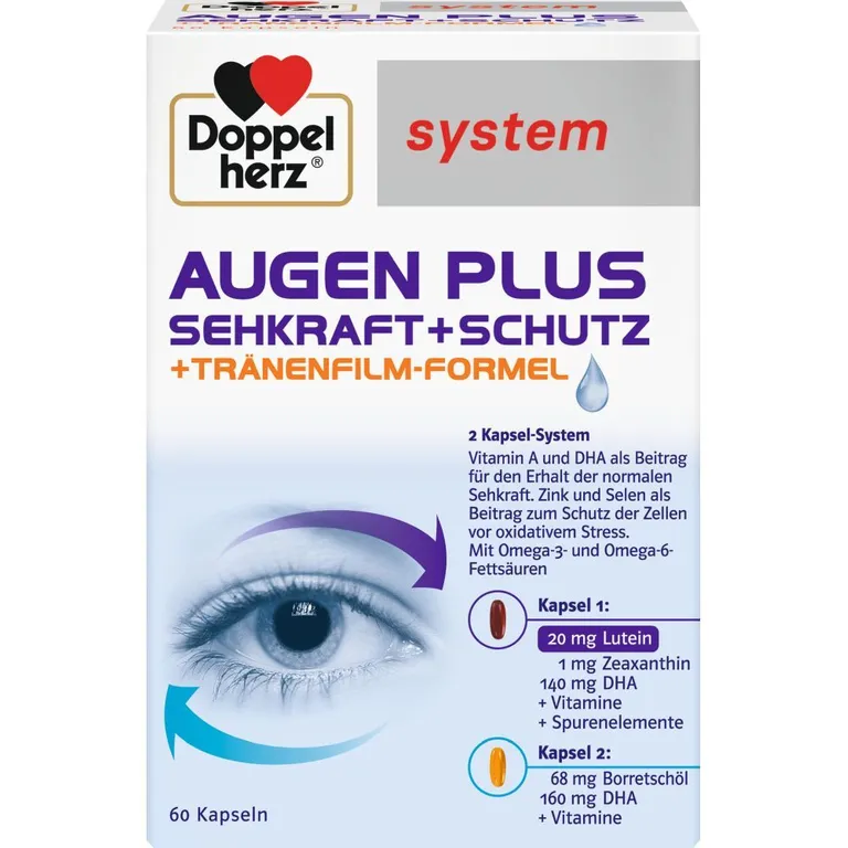 shopapotheke Doppelherz® system AUGEN PLUS SEHKRAFT + SCHUTZ