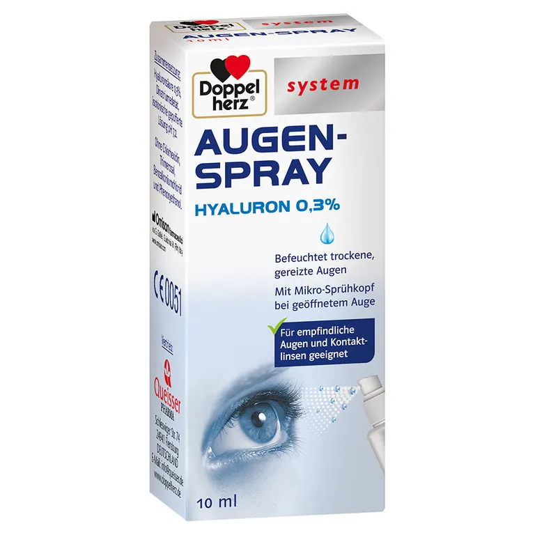 shopapotheke Doppelherz® system Augenspray Hyaluron 0 3 %