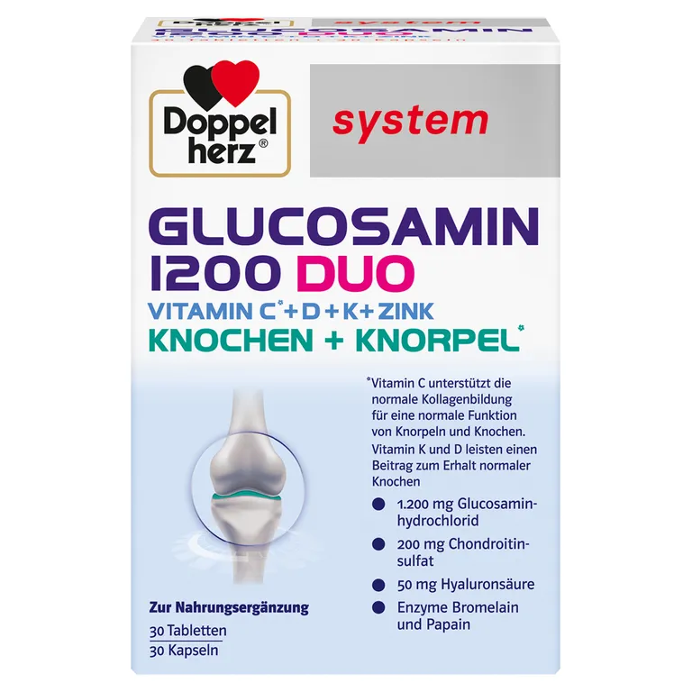 shopapotheke Doppelherz® system GLUCOSAMIN 1200 DUO