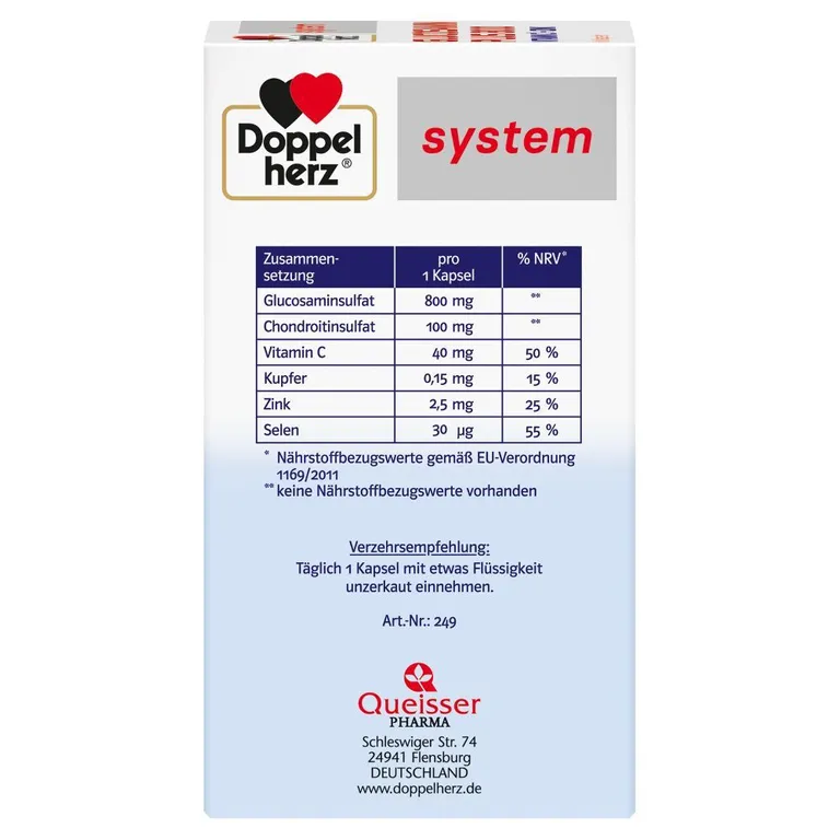 Shopapotheke Doppelherz® System GLUCOSAMIN PLUS 800