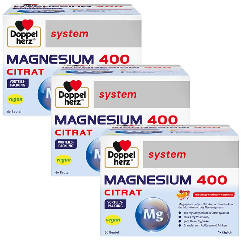 shopapotheke Doppelherz® system MAGNESIUM 400 CITRAT