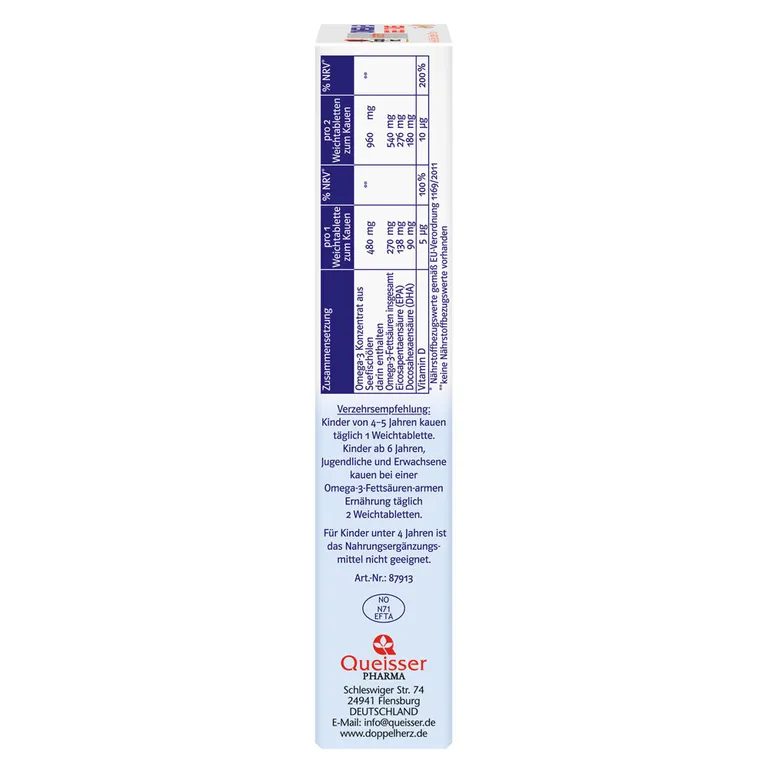 Shopapotheke Doppelherz® System OMEGA-3 GEL-TABS Family
