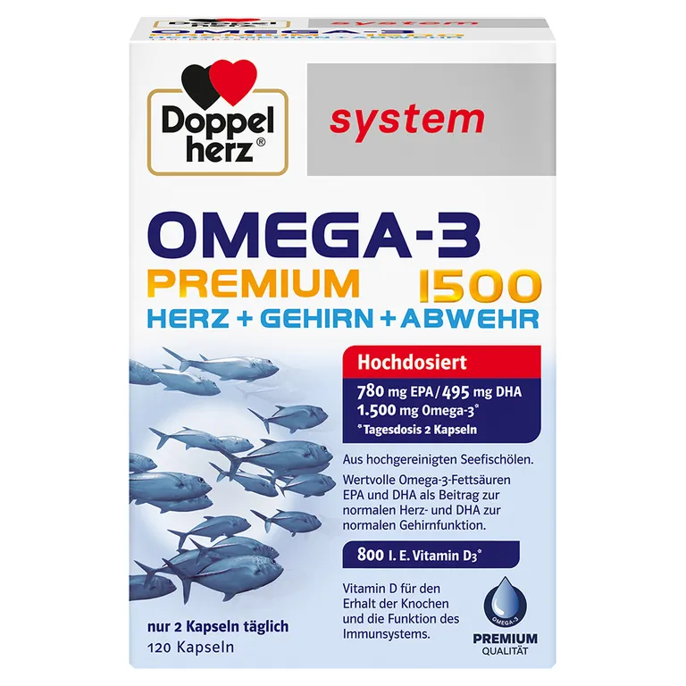 shopapotheke Doppelherz® system Omega-3 Premium 1500