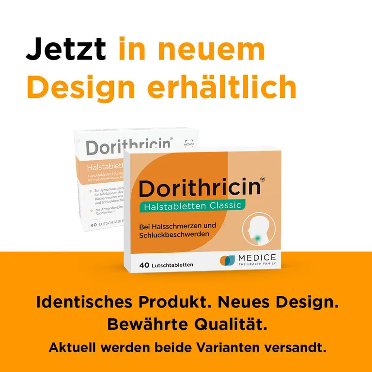 Shopapotheke Dorithricin® Classic Lutschtabletten Bei Halsschmerzen