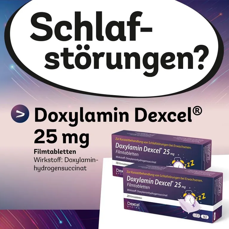 Shopapotheke Doxylamin Dexcel® 25 Mg Filmtabletten