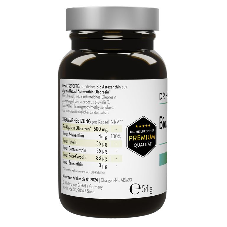 Shopapotheke Dr. Heilbronner Bio Astaxanthin Komplex 4mg