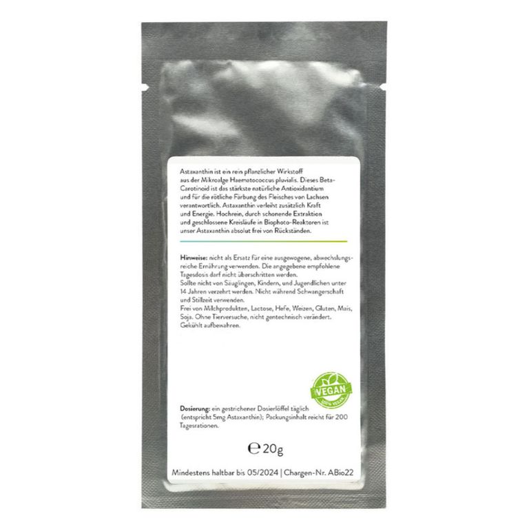 Shopapotheke Dr. Heilbronner Bio Astaxanthin PUR - PULVER
