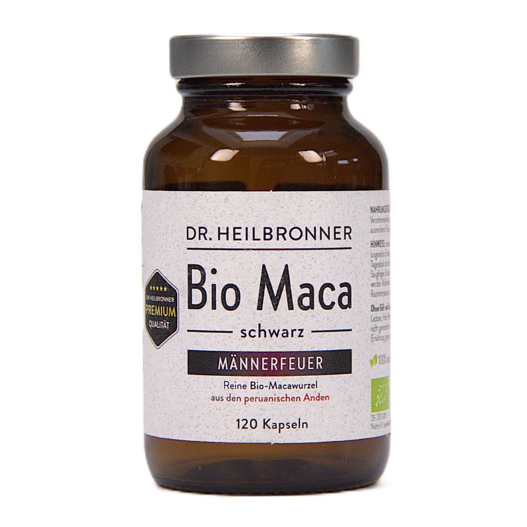 shopapotheke Dr. Heilbronner Bio Maca Schwarz Kapseln