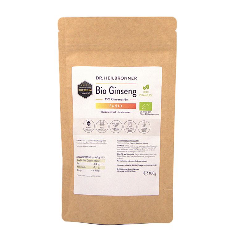 shopapotheke Dr. Heilbronner Roter Bio Ginseng Pulver