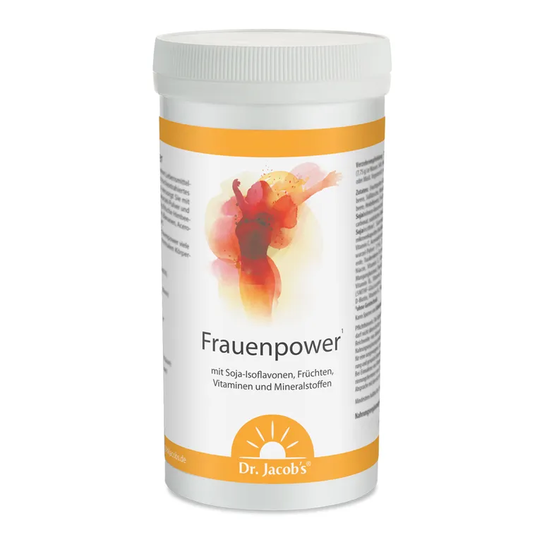 shopapotheke Dr. Jacob's Frauenpower Frucht-Getränkepulver Phytoöstrogene aus Soja