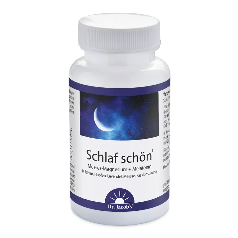 shopapotheke Dr. Jacob's Schlaf schön Melatonin Magnesium Baldrian Hopfen Lavendel Melisse