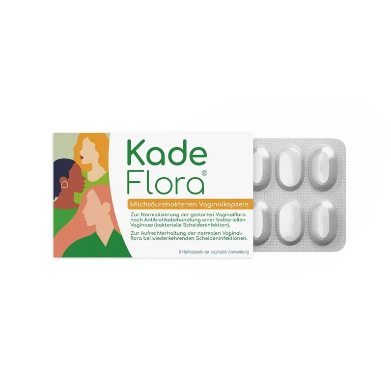 shopapotheke DR:KADE KadeFlora Milchsäurebakterien Vaginalkapseln
