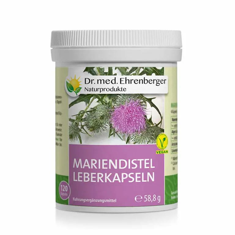 shopapotheke Dr. med. Ehrenberger Mariendistel Leberkapseln