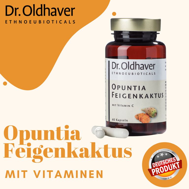 Shopapotheke Dr. Oldhaver Opuntia Feigenkaktus Kapseln