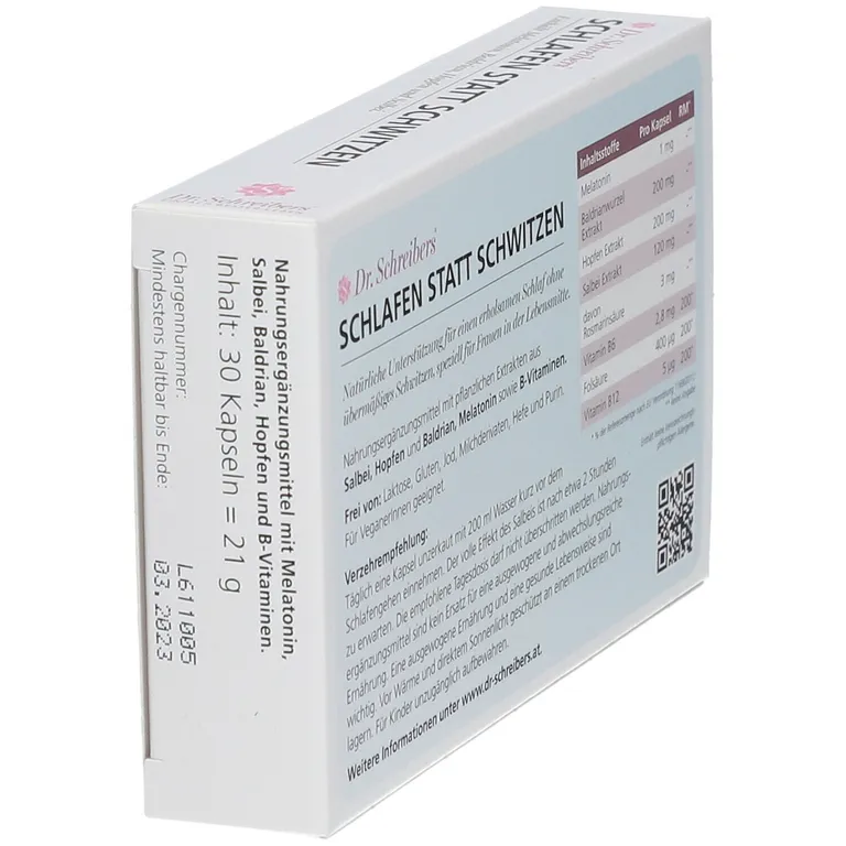 Shopapotheke Dr. Schreibers® Schlafen Statt Schwitzen