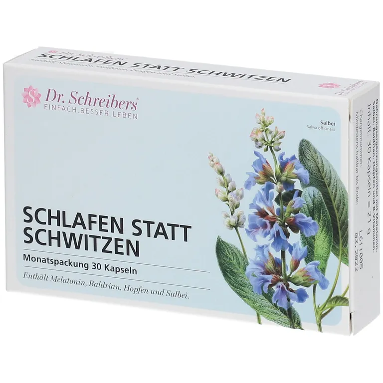 shopapotheke Dr. Schreibers® Schlafen statt Schwitzen