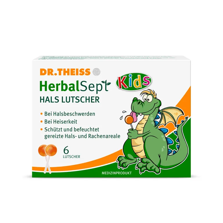 shopapotheke Dr. Theiss HerbalSept Hals Lutscher Kids