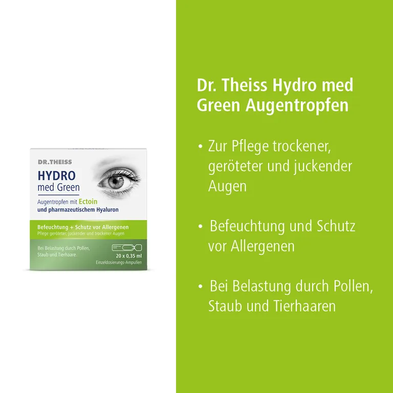Shopapotheke DR. THEISS Hydro Med Green Augentropfen