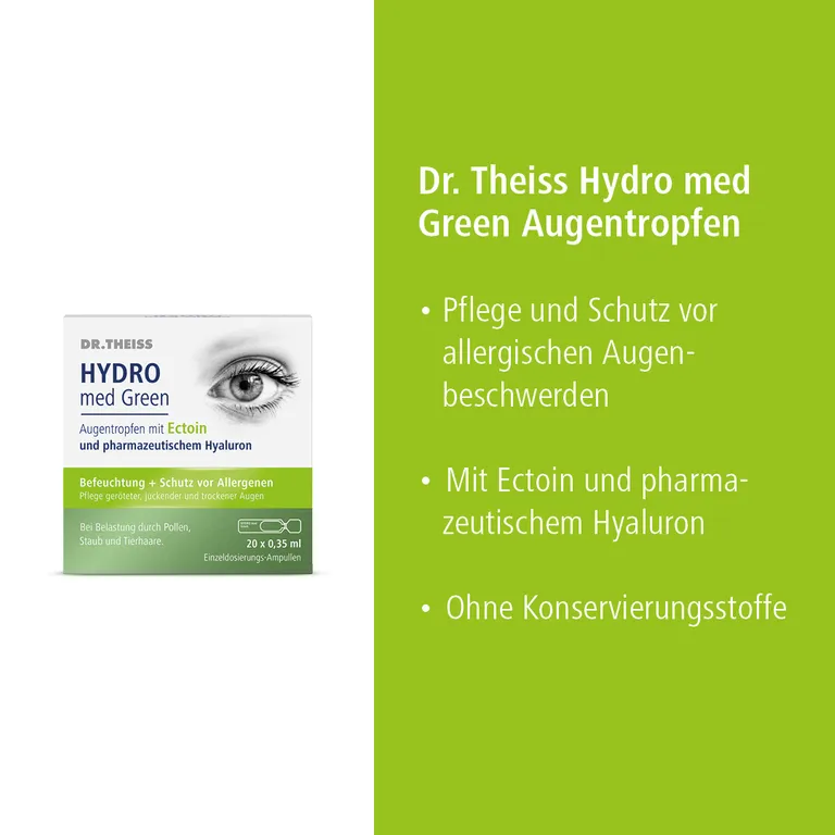 Shopapotheke DR. THEISS Hydro Med Green Augentropfen