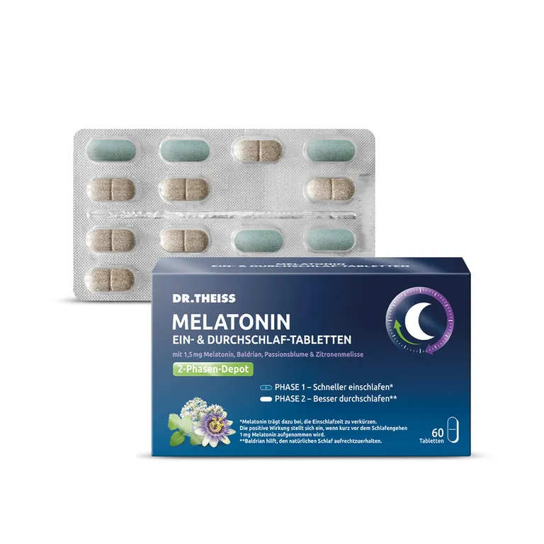 shopapotheke DR. THEISS MELATONIN EIN-& DURCHSCHLAF-TABLETTEN