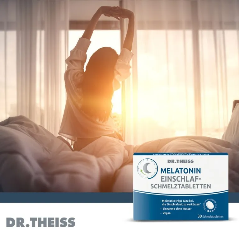 Shopapotheke Dr. Theiss Melatonin Einschlaf-Schmelztabletten