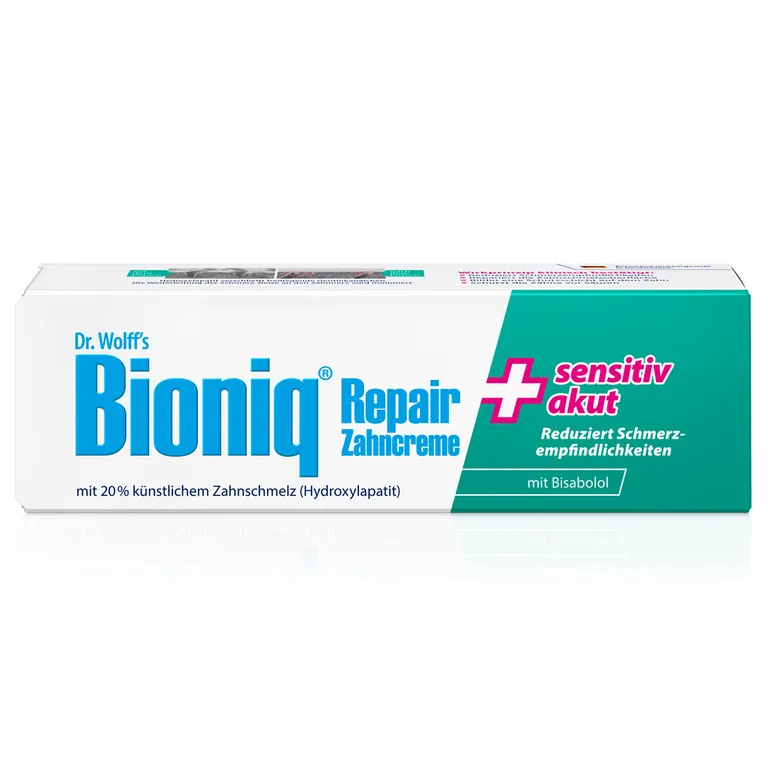 Shopapotheke Dr. Wolff's Bioniq® Repair + Sensitiv Akut Zahncreme