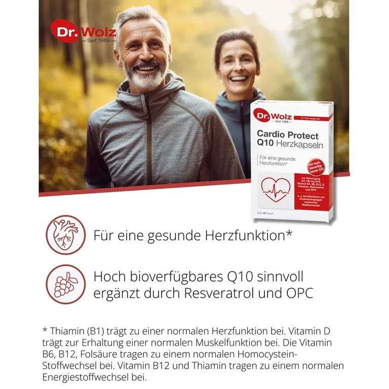 Shopapotheke Dr. Wolz Cardio Protect Q10 Herzkapseln