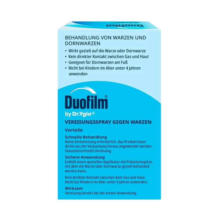 Shopapotheke Duofilm® Vereisungsspray By Dr Yglo Gegen Warzen - Behandelt Warzen Und Dornwarzen In Nur Einer Anwendung