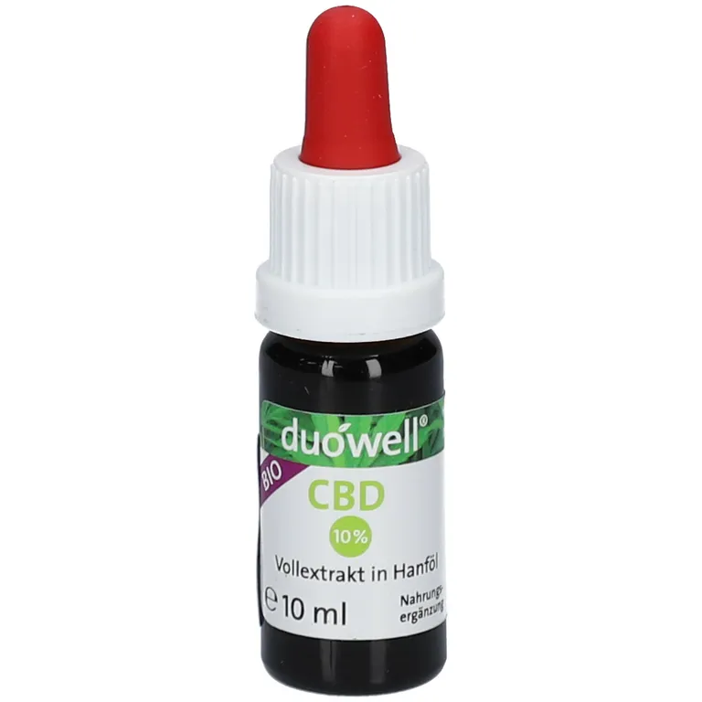 shopapotheke duówell® CBD 10 % Vollextrakt in Hanföl