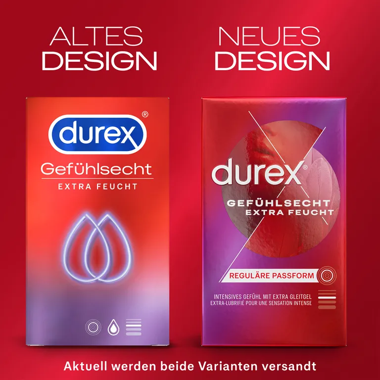 Shopapotheke Durex® Gefühlsecht Extra Feucht Kondome