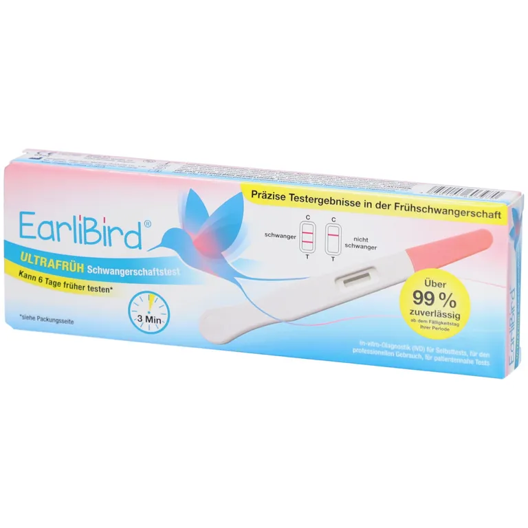 shopapotheke EARLIBIRD Ultrafrüh Schwangerschaftstest
