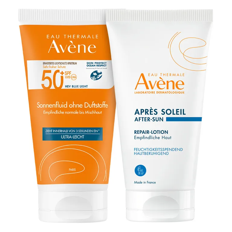 shopapotheke Eau Thermale Avène – Sonnenfluid SPF 50+ ohne Duftstoffe