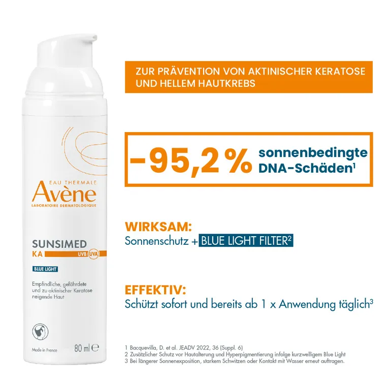 Shopapotheke Eau Thermale Avène – Sunsimed KA: Medizinischer Sonnenschutz Zur Prävention Von Aktinischer Keratose Und Hellem Hautkrebs + Avène After Sun Repairlotion 50ml GRATIS