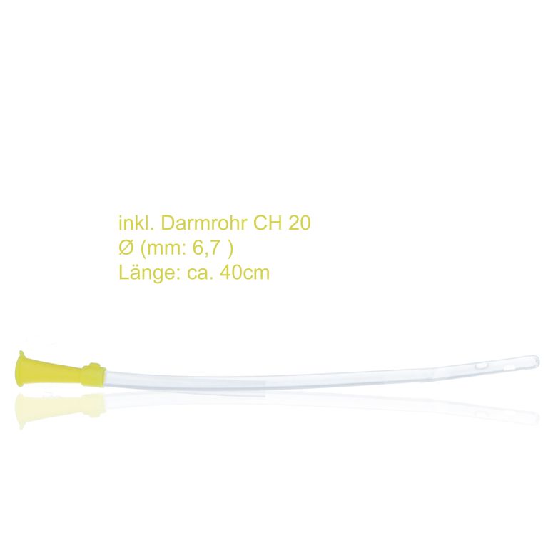Shopapotheke Einlaufbecher Mit Irrigator-Set & Darmrohr CH 20 (40cm)