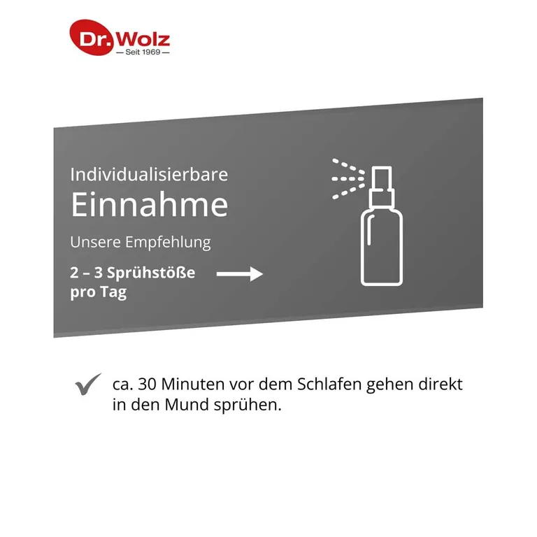 Shopapotheke Einschlafspray Dr. Wolz Optimale Kombination Mit Melatonin Und Passionsblumenextrakt Ohne Konservierungsstoffe Und Zucker 30ml