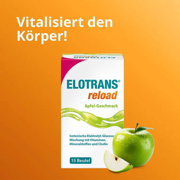 Shopapotheke ELOTRANS® Reload Apfel-Geschmack - Jetzt 20% Mit Dem Code Stada20 Sparen*