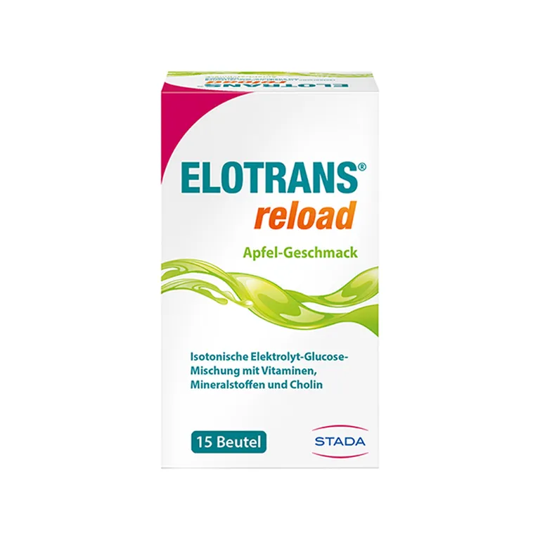 shopapotheke ELOTRANS® reload Apfel-Geschmack - Jetzt 20% mit dem Code stada20 sparen*