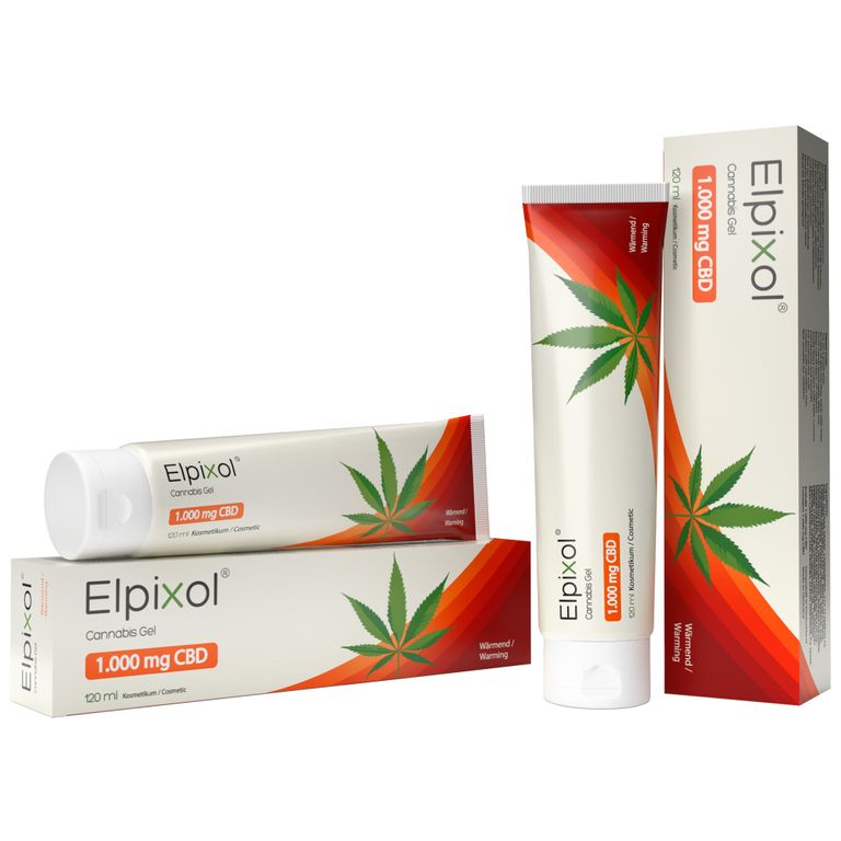 shopapotheke ELPIXOL® Cannabis Gel mit 1.000 mg CBD – Wärmesalbe