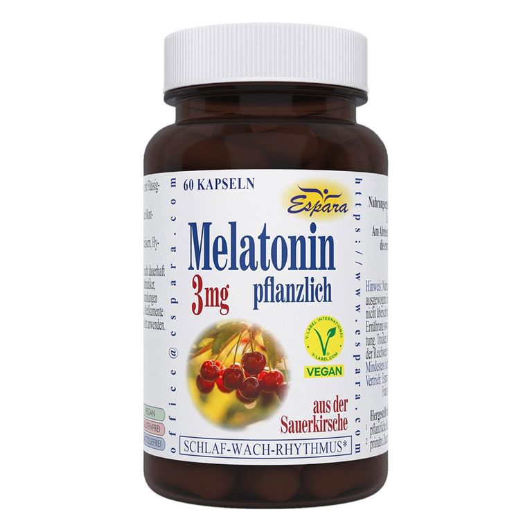 shopapotheke Espara Melatonin 3mg pflanzlich Kapseln