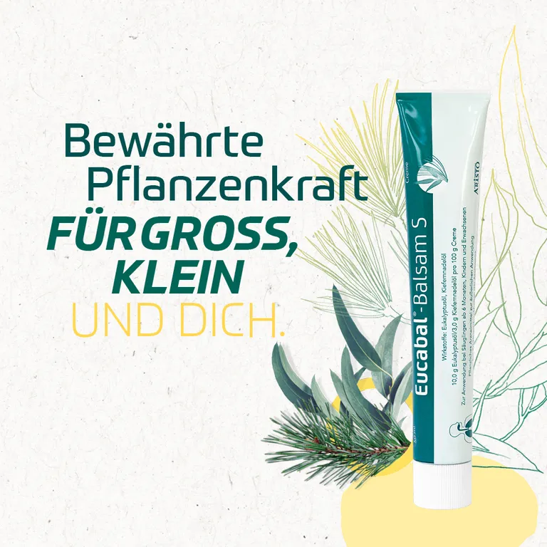 Shopapotheke Eucabal-Balsam – Pflanzlicher Erkältungsbalsam Für Die Ganze Familie – Befreit Die Atemwege Und Fördert Das Abhusten – Frei Von Menthol Campher Und Konservierungsstoffen