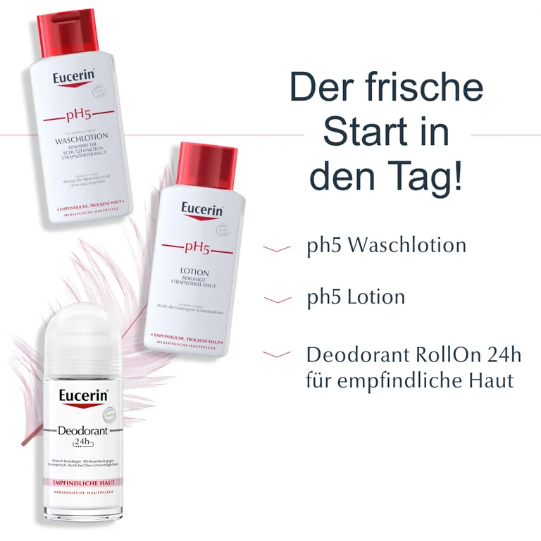 Shopapotheke Eucerin Deodorant Empfindliche Haut 24h Roll-on – Deo Roller Schützt Empfindliche Haut Vor Körpergeruch - Jetzt 20% Sparen Mit Code "eucerin20" + Eucerin AtopiControl Hydro-Lotion 20ml GRATIS