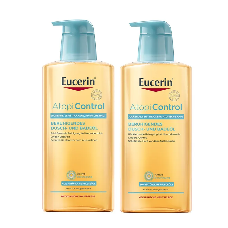 shopapotheke Eucerin® AtopiControl Dusch- und Badeöl - Jetzt 20% sparen mit Code "eucerin20"