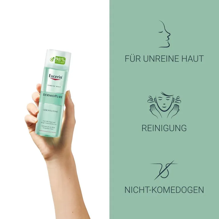Shopapotheke Eucerin® DermoPure Gesichts-Tonic – Klärt Und Reinigt Unreine Haut Mit Natürlicher Milchsäure - Jetzt 20% Sparen Mit Code "eucerin20"