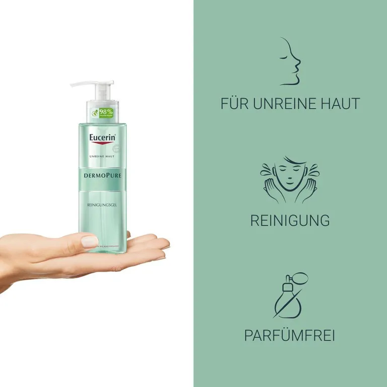 Shopapotheke Eucerin® DermoPure Reinigungsgel – Gegen Pickel Und Unreine Haut – Effektive Und Gleichzeitig Sanfte Reinigung - Jetzt 20% Sparen Mit Code "eucerin20"