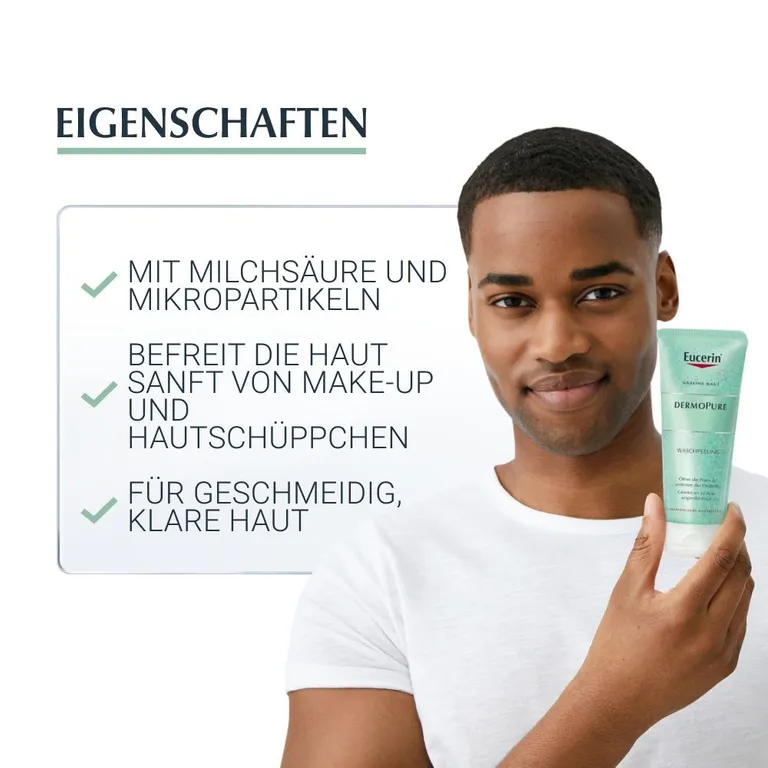 Shopapotheke Eucerin® DermoPure Waschpeeling – Zur Sanften Reinigung Unreiner Haut Und Zur Verfeinerung Der Hautstruktur - Jetzt 20% Sparen Mit Code "eucerin20"