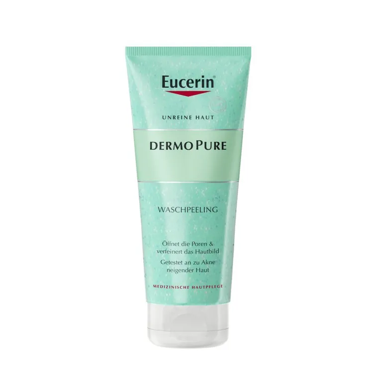 shopapotheke Eucerin® DermoPure Waschpeeling – zur sanften Reinigung unreiner Haut und zur Verfeinerung der Hautstruktur - Jetzt 20% sparen mit Code "eucerin20"